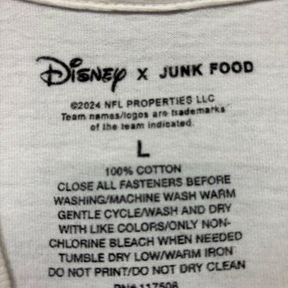Disney x San Francisco 49ers Mickey Mouse Oversized Tee L - Picture 4 of 4